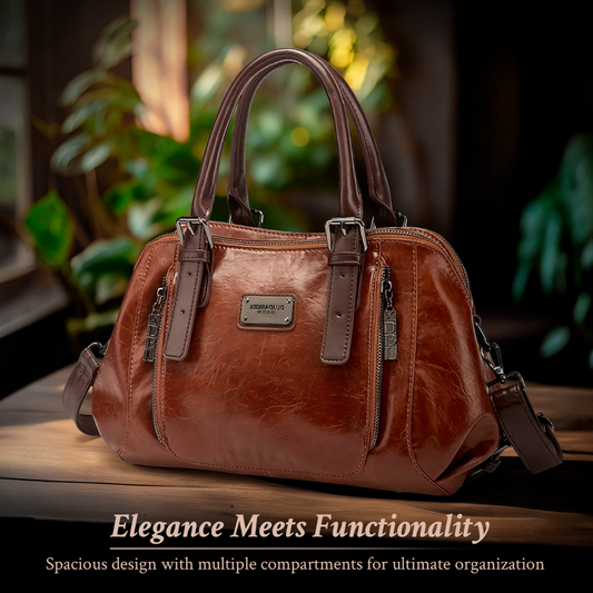 Luxe Statement Timeless Elegant Women’s Leather Bag