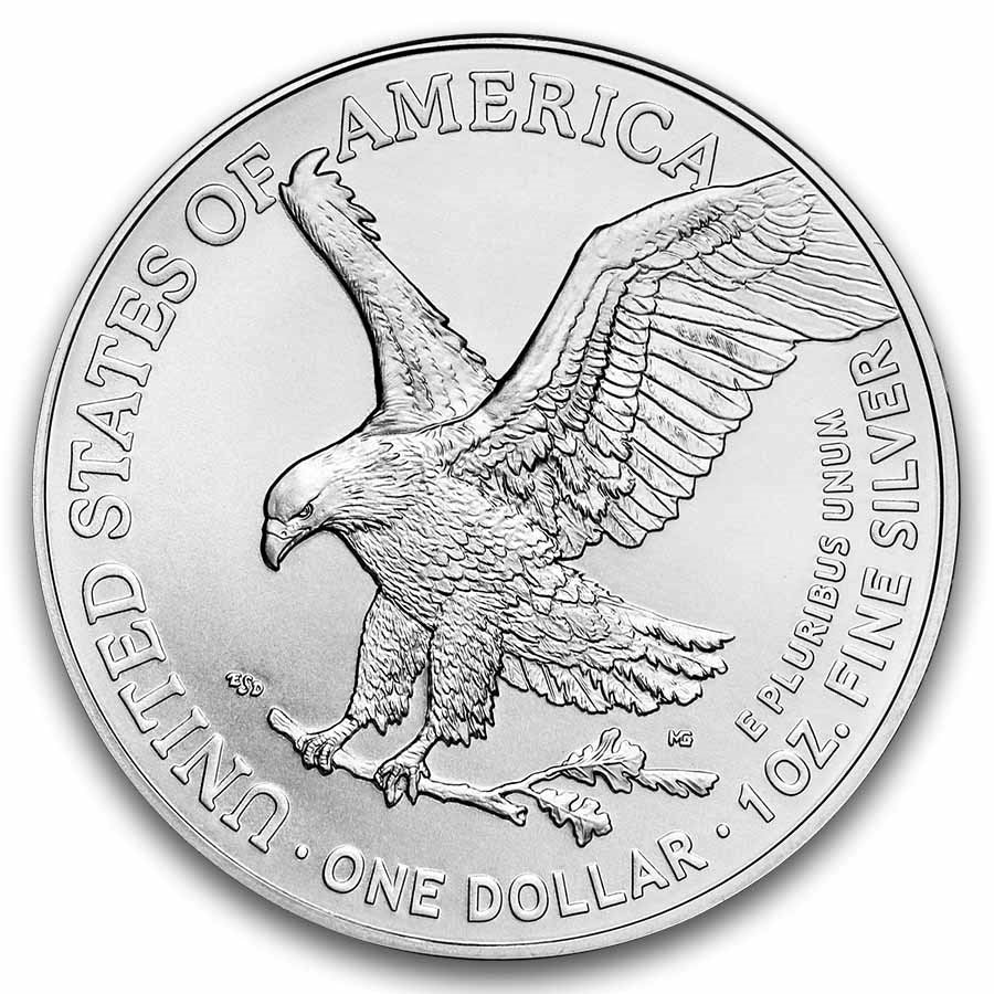 American Silver Eagles (Random Year, 20-Coin MintDirect Tube) 4