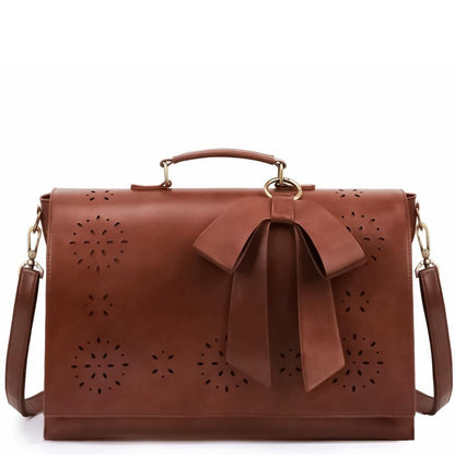 Elegant Bow-Tie Satchel Handbag for Women