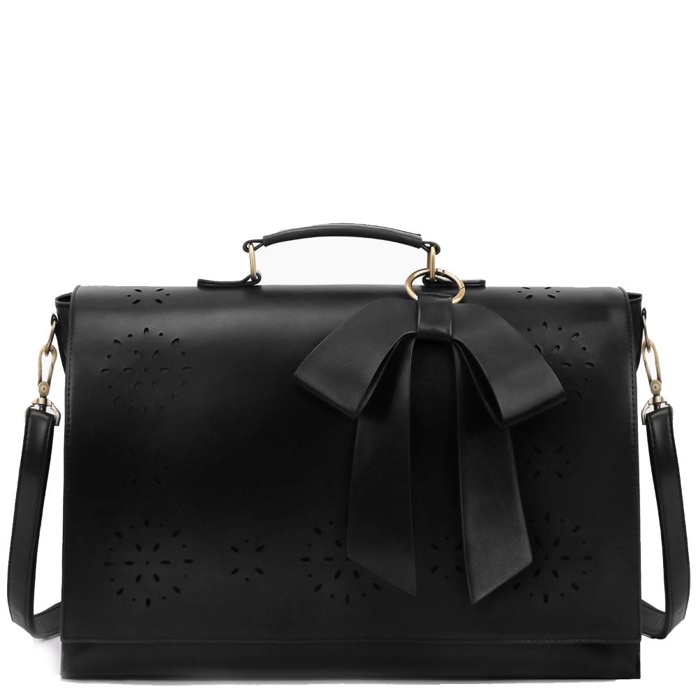 Elegant Bow-Tie Satchel Handbag for Women