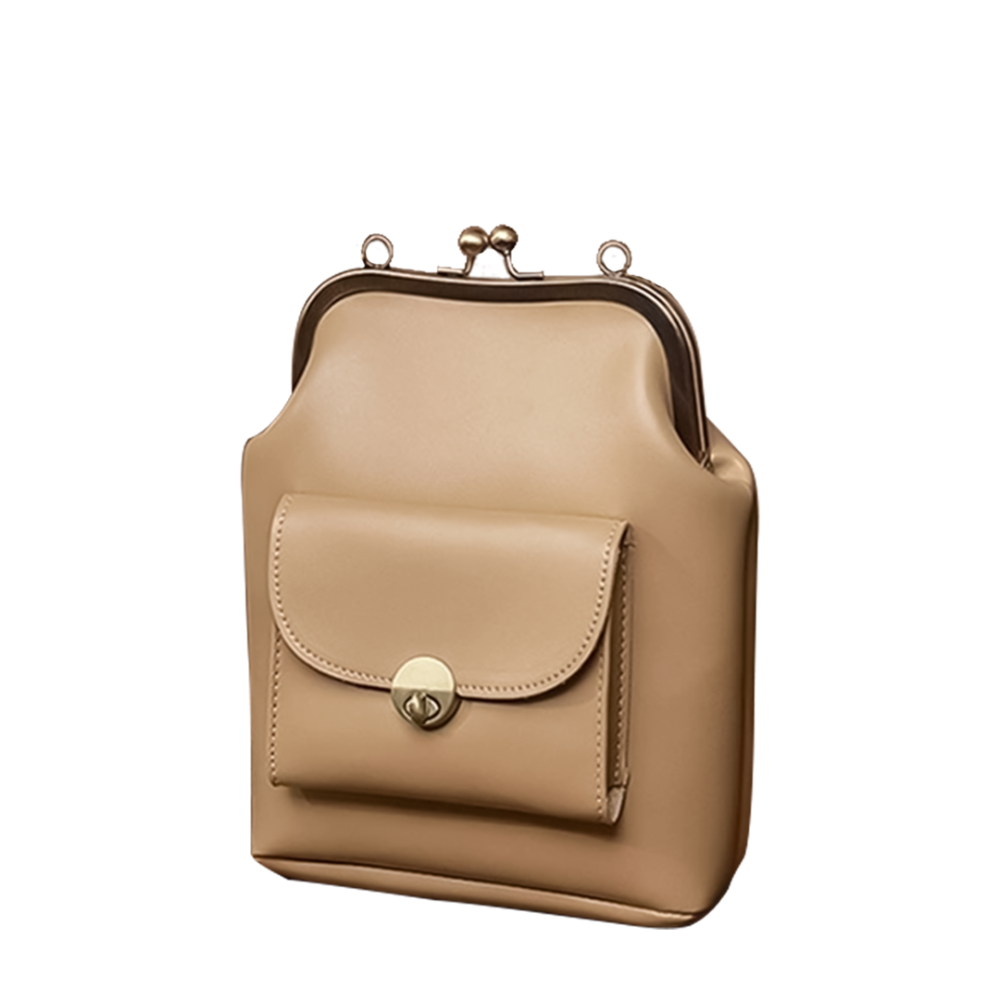Retro Chic Vintage Kiss Lock Handbag Essential