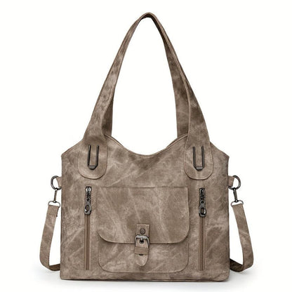 Vintage Charm Stylish Leather Shoulder Bag