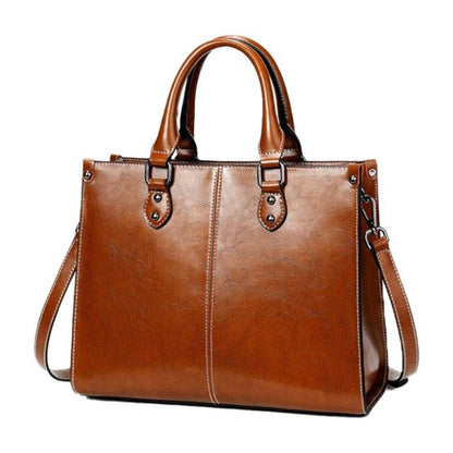 Elegant Tote Leather Bag Stylish and Functional
