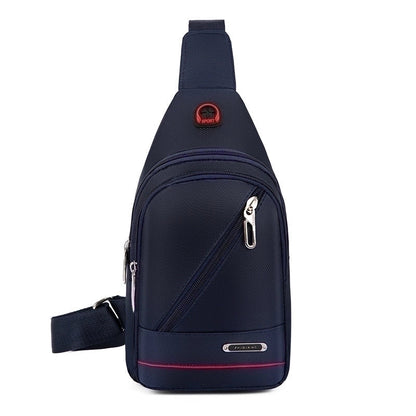 Men's Business Solid Color Oxford Cloth Waist Bags