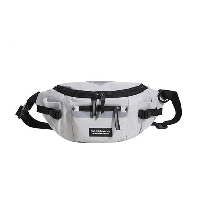 Women's Streetwear Letter Oxford Cloth Waist Bags