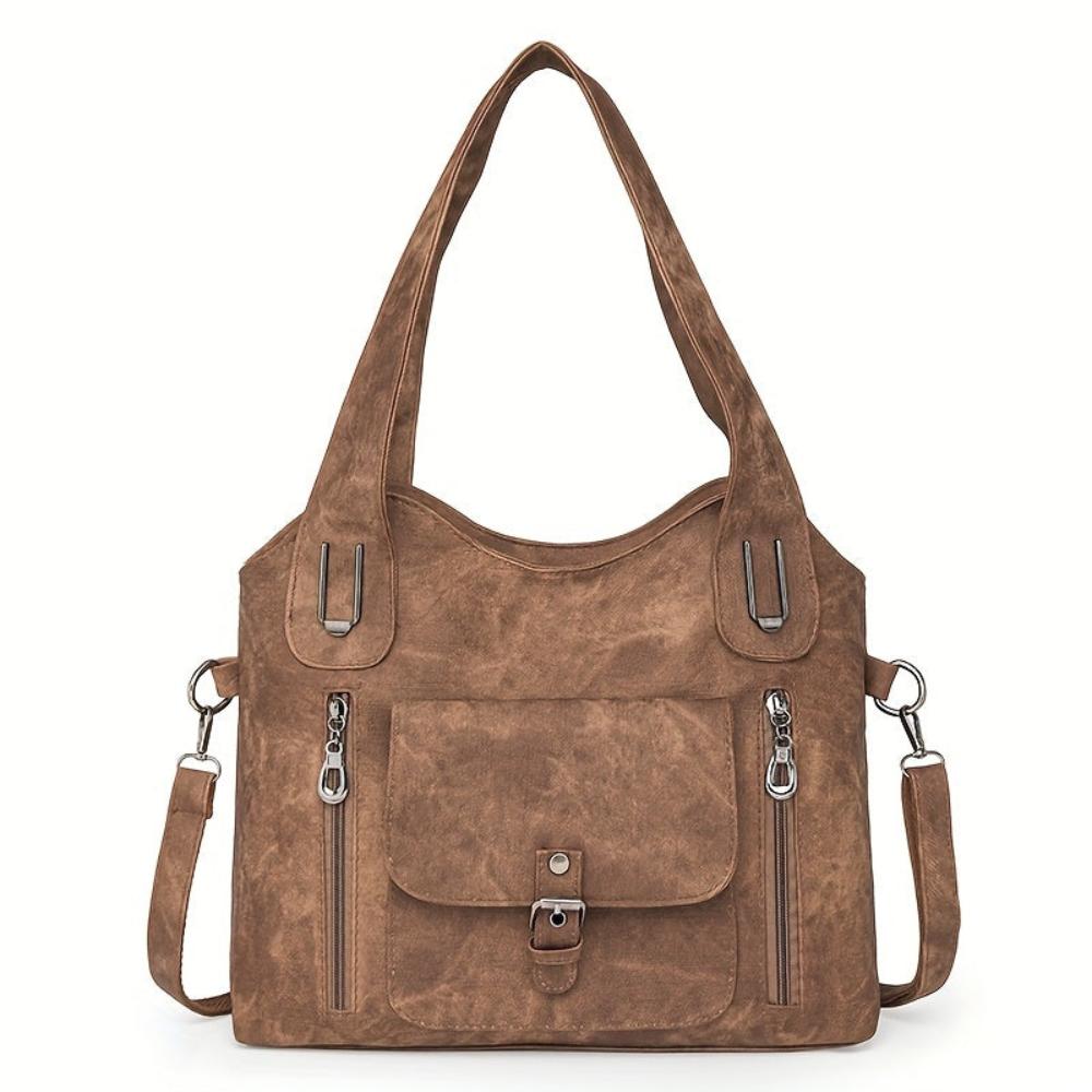 Vintage Charm Stylish Leather Shoulder Bag
