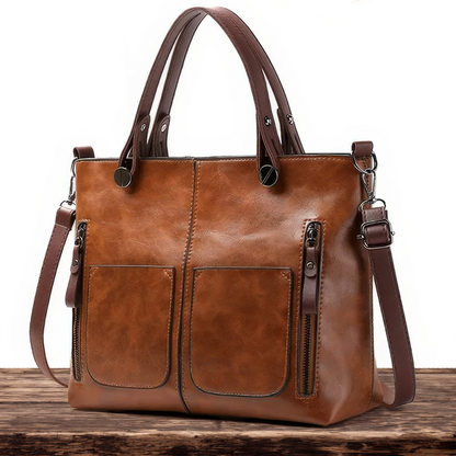 Timeless Elegance Stylish Leather Shoulder Bag Women