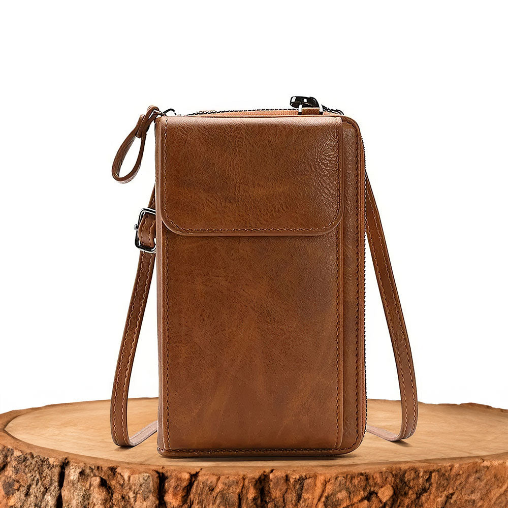 Chic Compact Stylish Leather Handbag