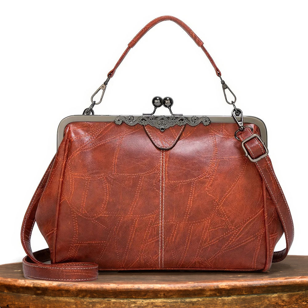 Classic Charm Vintage Leather Bag