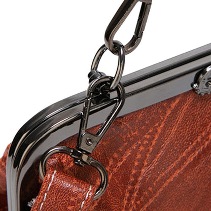 Elegant Retro Vintage Kiss-Lock Handbag