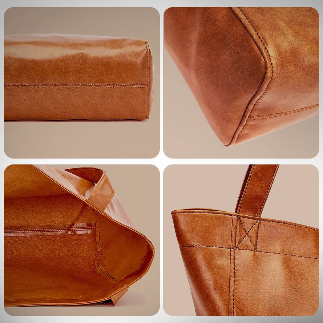 Timeless Elegance Handcrafted Aurora Leather Satchel