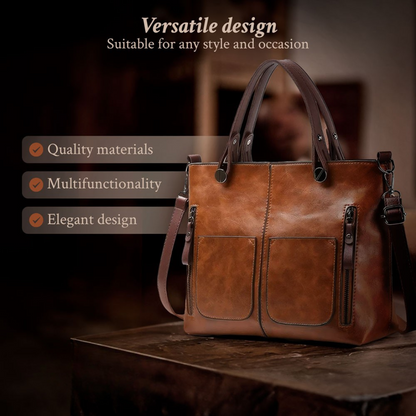 Timeless Elegance Stylish Leather Shoulder Bag Women