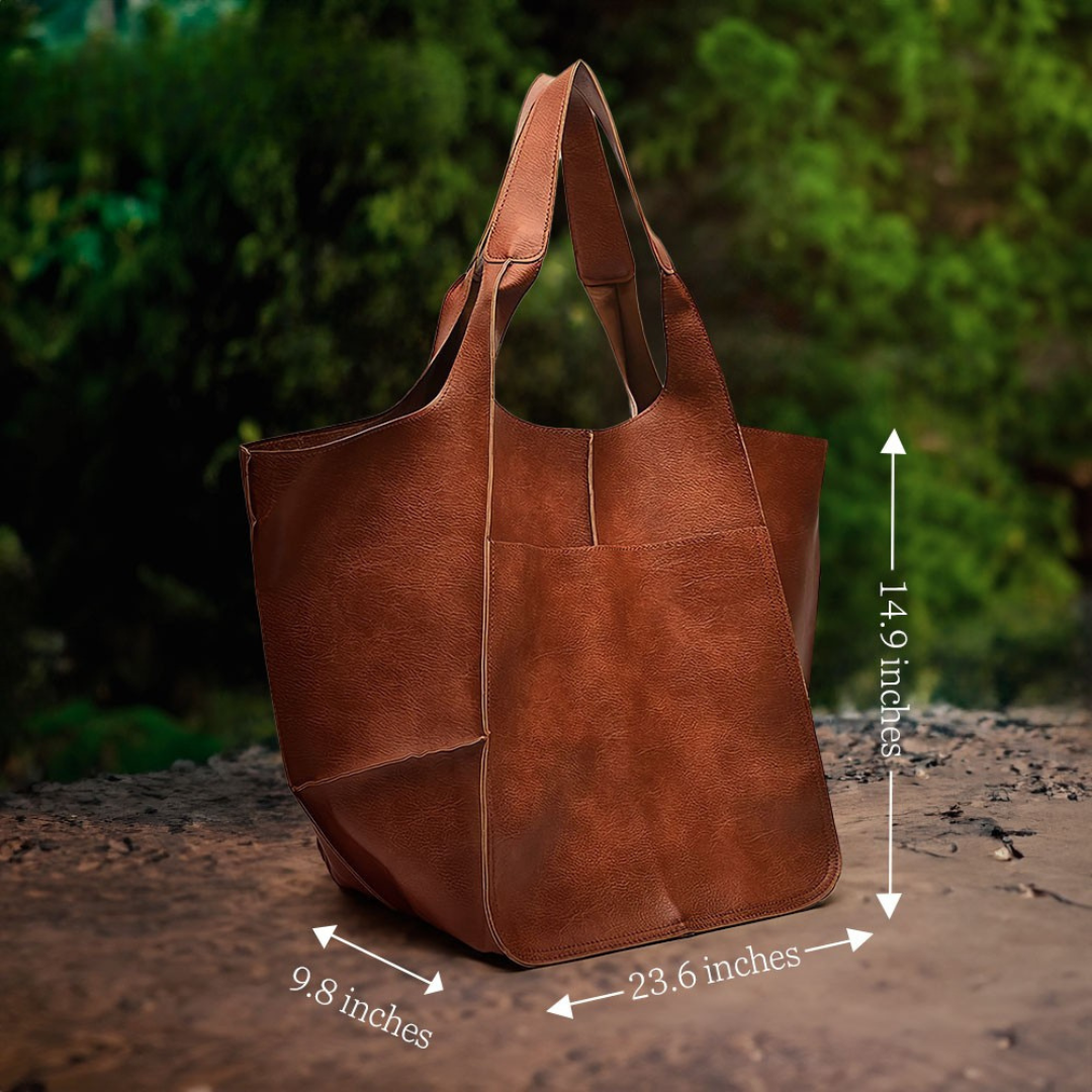 Elegant Vintage Leather woman's Handbag