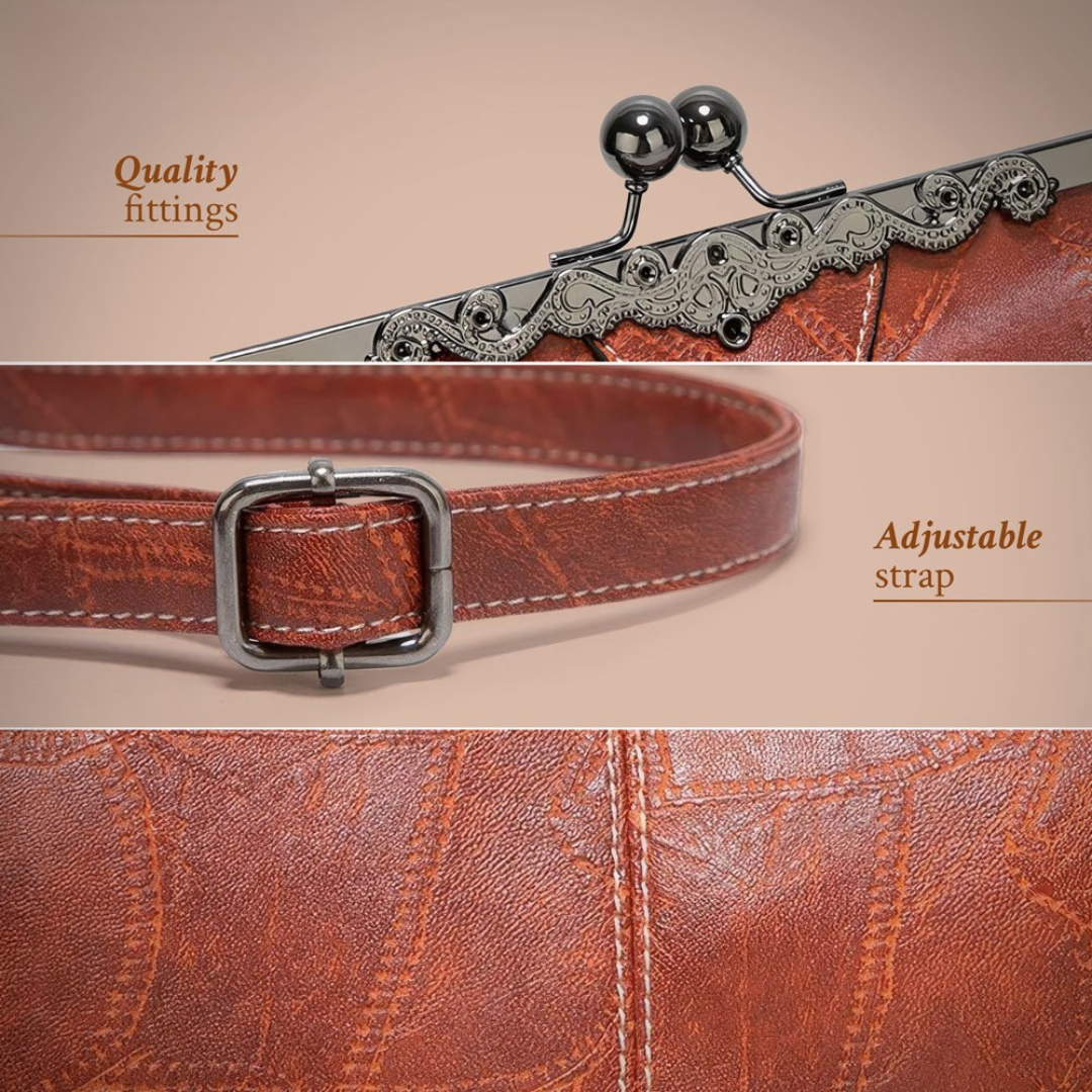 Classic Charm Vintage Leather Bag