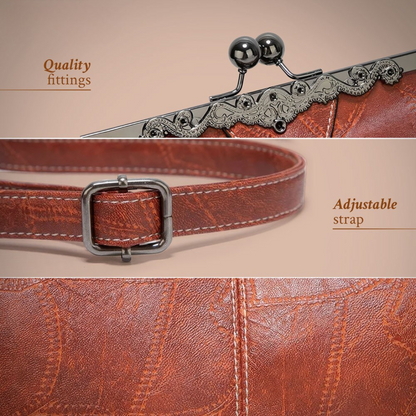 Classic Charm Vintage Leather Bag