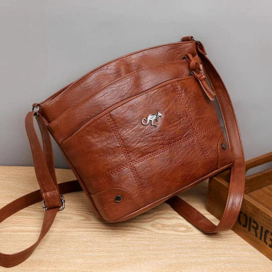 Alina Luxe Handcrafted Genuine Leather Tote