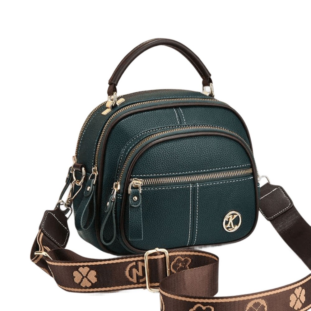 Stylish Leather Bag with Shoulder Strap