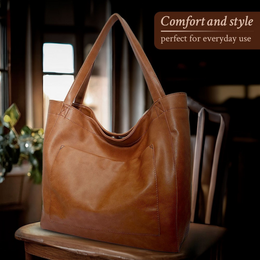 Timeless Elegance Handcrafted Aurora Leather Satchel