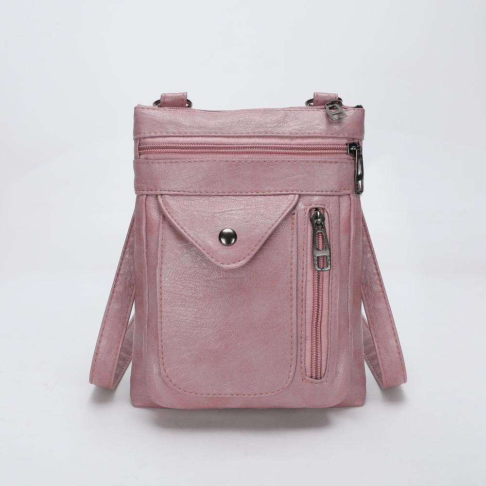 Clara Vintage Leather Crossbody Bag for Women
