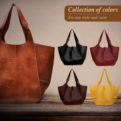 Elegant Vintage Leather woman's Handbag