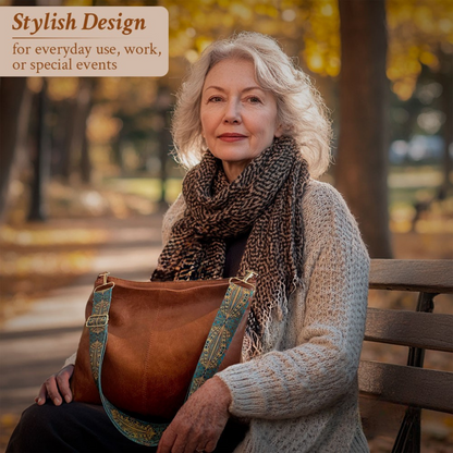 Vintage Charm Handmade Vintage Leather Shoulder Bag