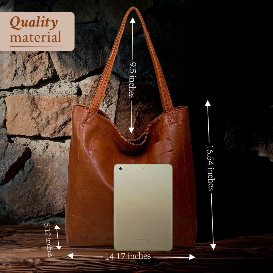 Modern Chic Premium Stylish Leather Shoulder Tote Bag