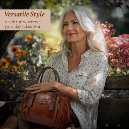Luxe Statement Timeless Elegant Women’s Leather Bag