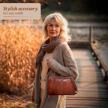 Classic Charm Vintage Leather Bag