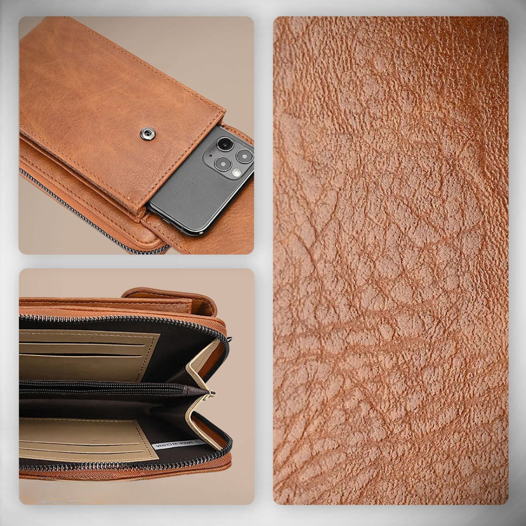 Chic Compact Stylish Leather Handbag