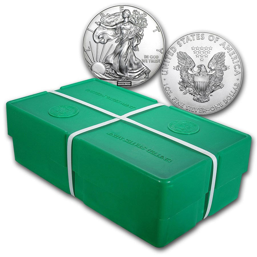 500-Coin American Silver Eagle Monster Box (Sealed, Random Year) 1