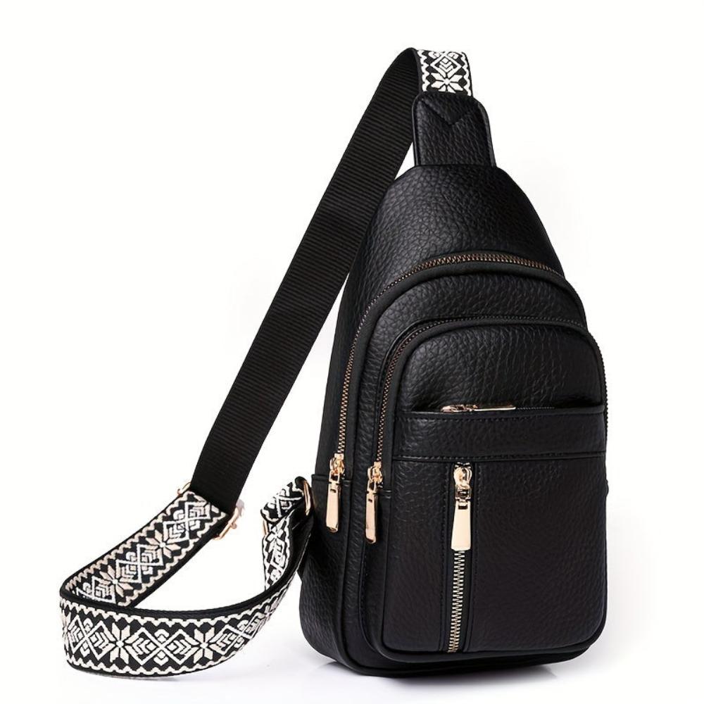 Hazel Stylish Vintage Chest Crossbody Shoulder Bag