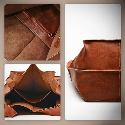 Elegant Vintage Leather woman's Handbag