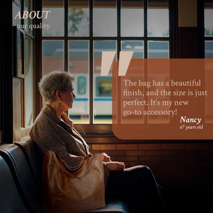 Timeless Elegance Handcrafted Aurora Leather Satchel