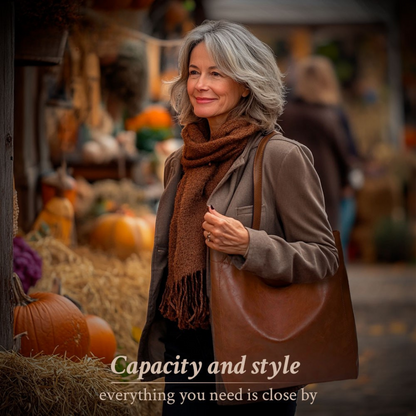 Modern Chic Premium Stylish Leather Shoulder Tote Bag