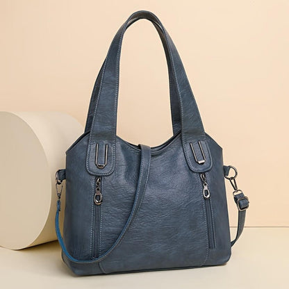 Classic Retro Tote Shoulder Leather Bag