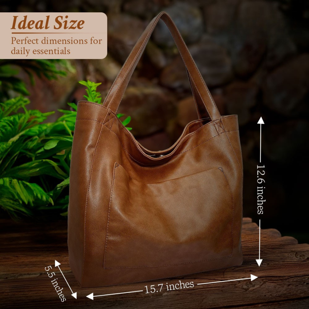 Timeless Elegance Handcrafted Aurora Leather Satchel