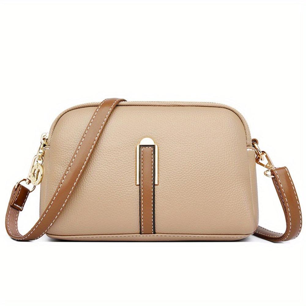 Stylish Embossed Leather Crossbody Bag for Women