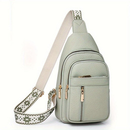 Hazel Stylish Vintage Chest Crossbody Shoulder Bag