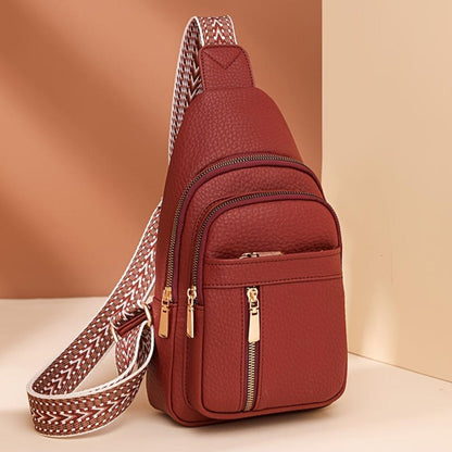 Hazel Stylish Vintage Chest Crossbody Shoulder Bag