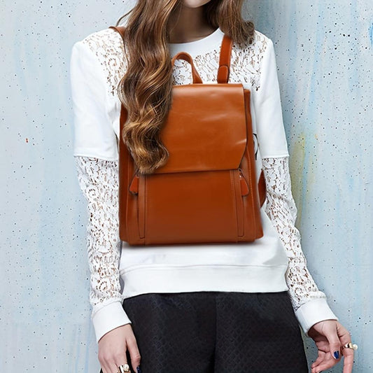 Clara Quilted Vintage Style Durable Backpack