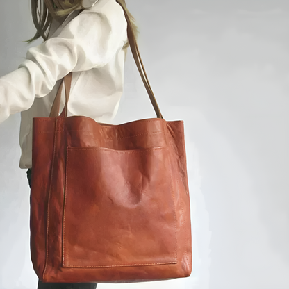 Modern Chic Premium Stylish Leather Shoulder Tote Bag