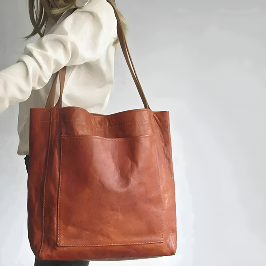 Modern Chic Premium Stylish Leather Shoulder Tote Bag