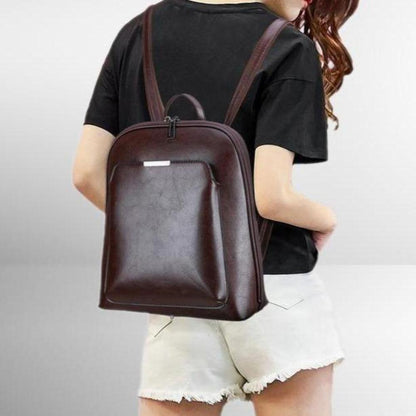 Urban Voyager Dual-Zip Minimalist Carry Backpack