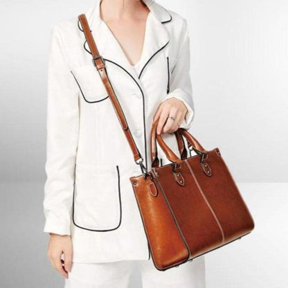 Elegant Tote Leather Bag Stylish and Functional
