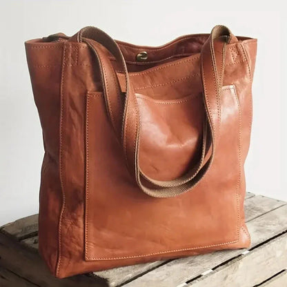 Modern Chic Premium Stylish Leather Shoulder Tote Bag