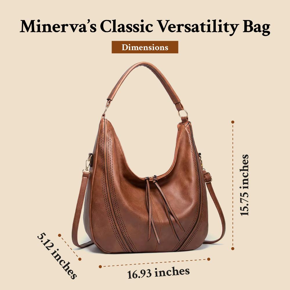 Minerva’s Timeless Classic Versatile Vintage Leather Bag