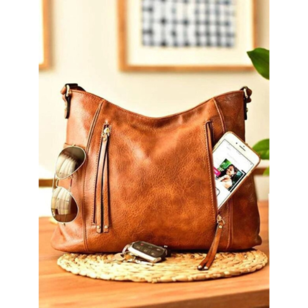 Georgia’s Classic Charm Retro-Inspired Shoulder Tote Bag