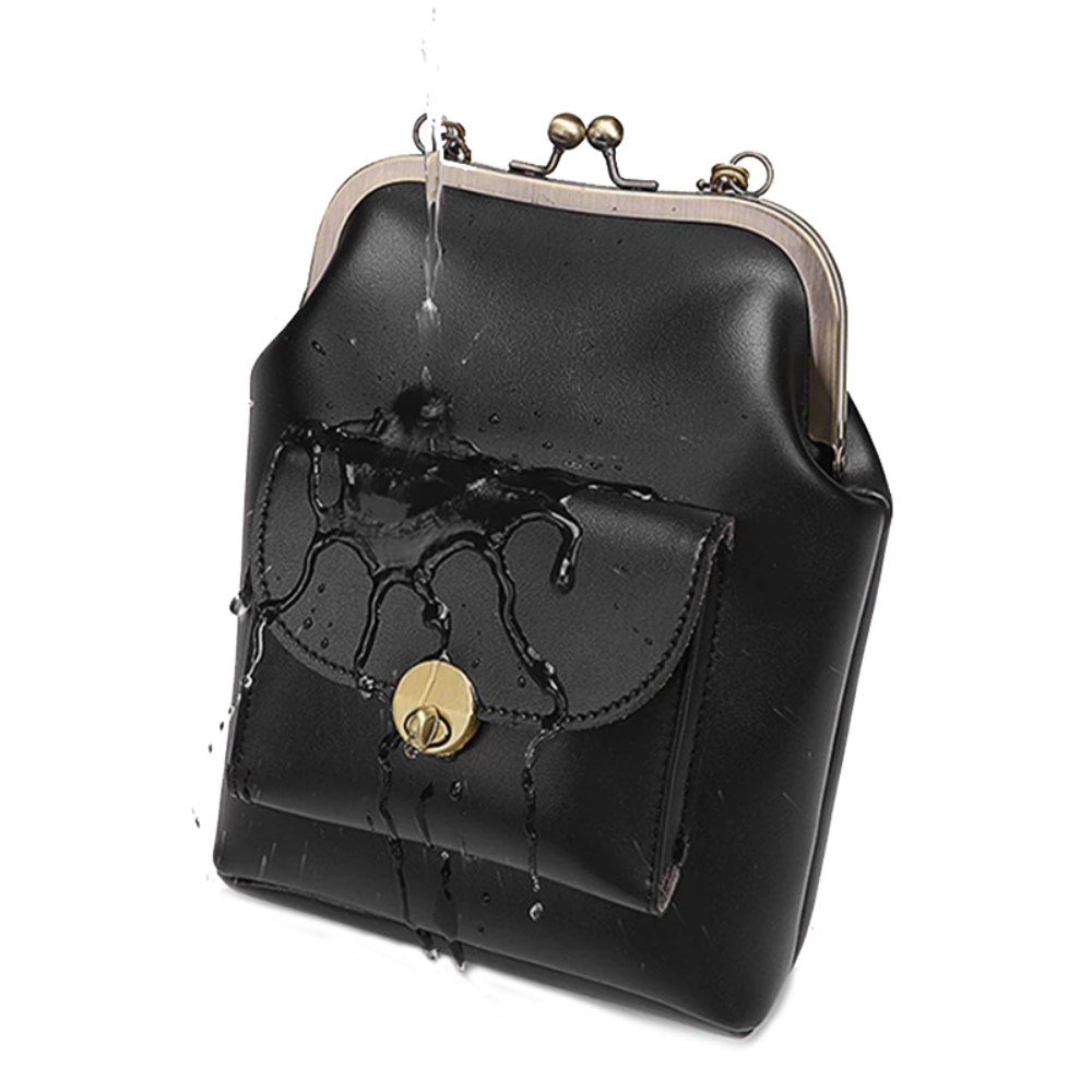 Retro Chic Vintage Kiss Lock Handbag Essential