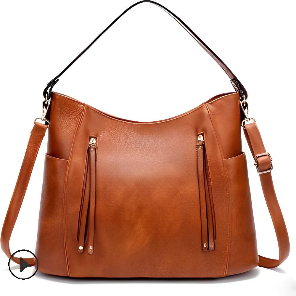 Georgia’s Classic Charm Retro-Inspired Shoulder Tote Bag