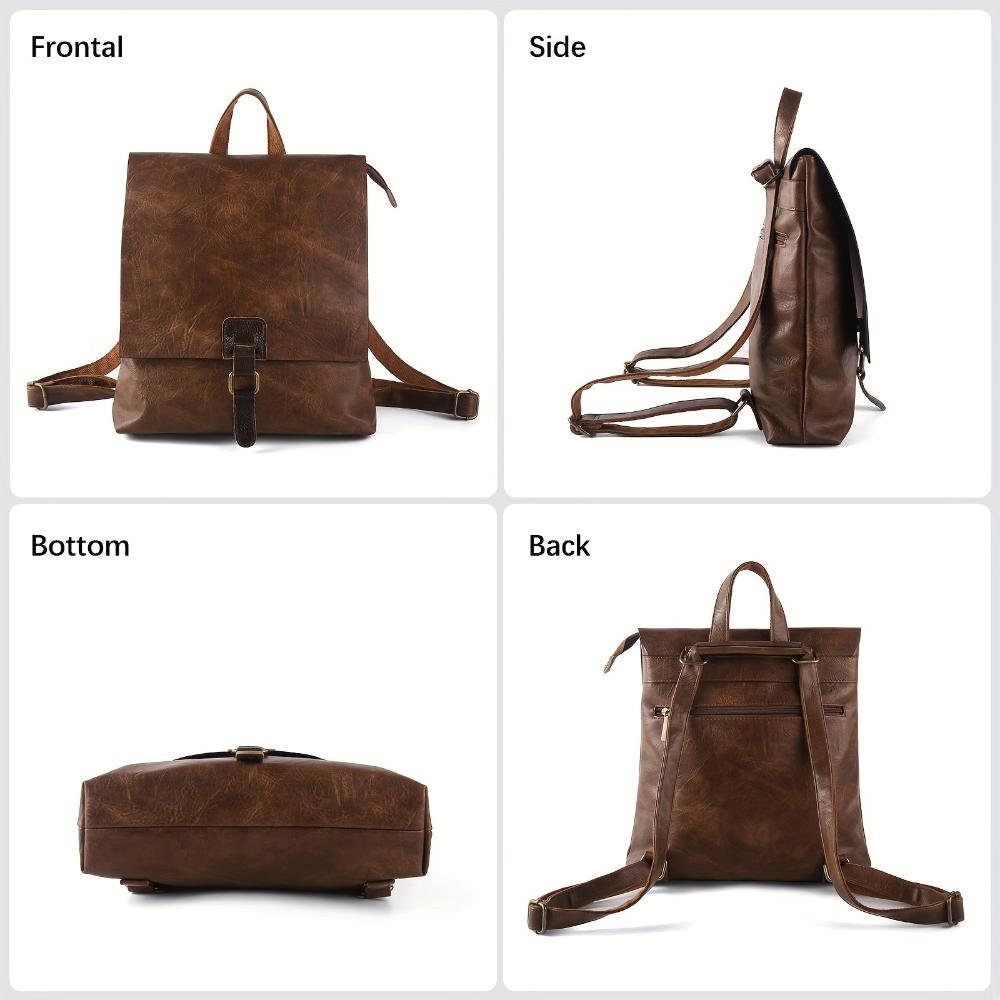 The Harper Vintage-Style Laptop Backpack